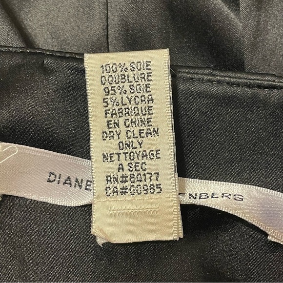 DIANE VON FURSTENBERG Acanthe Bubble Silk Lace Mini Dress in Black - Picture 5 of 5